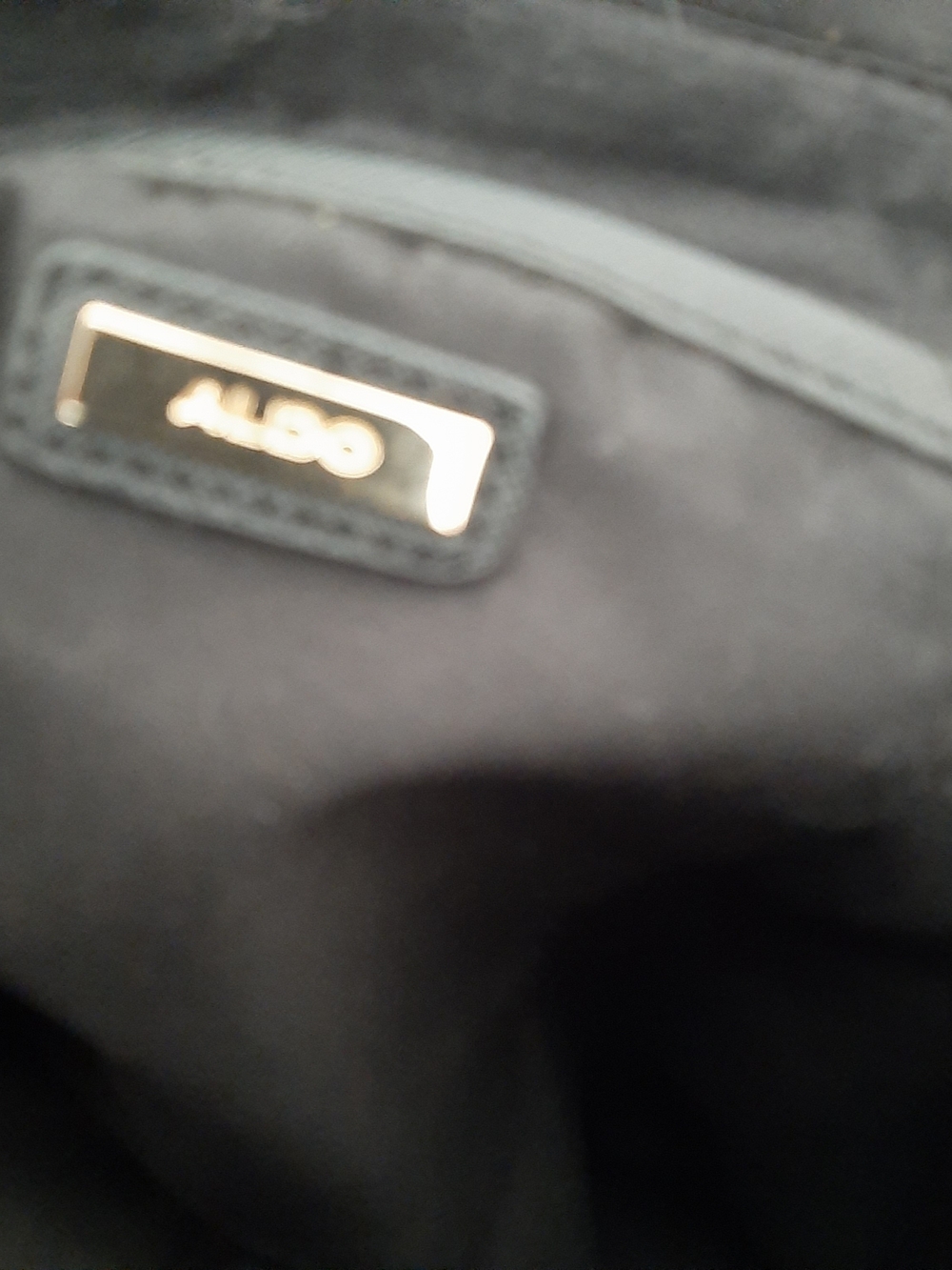ALDO Black & White Striped Tote Bag - Picture 7 of 11